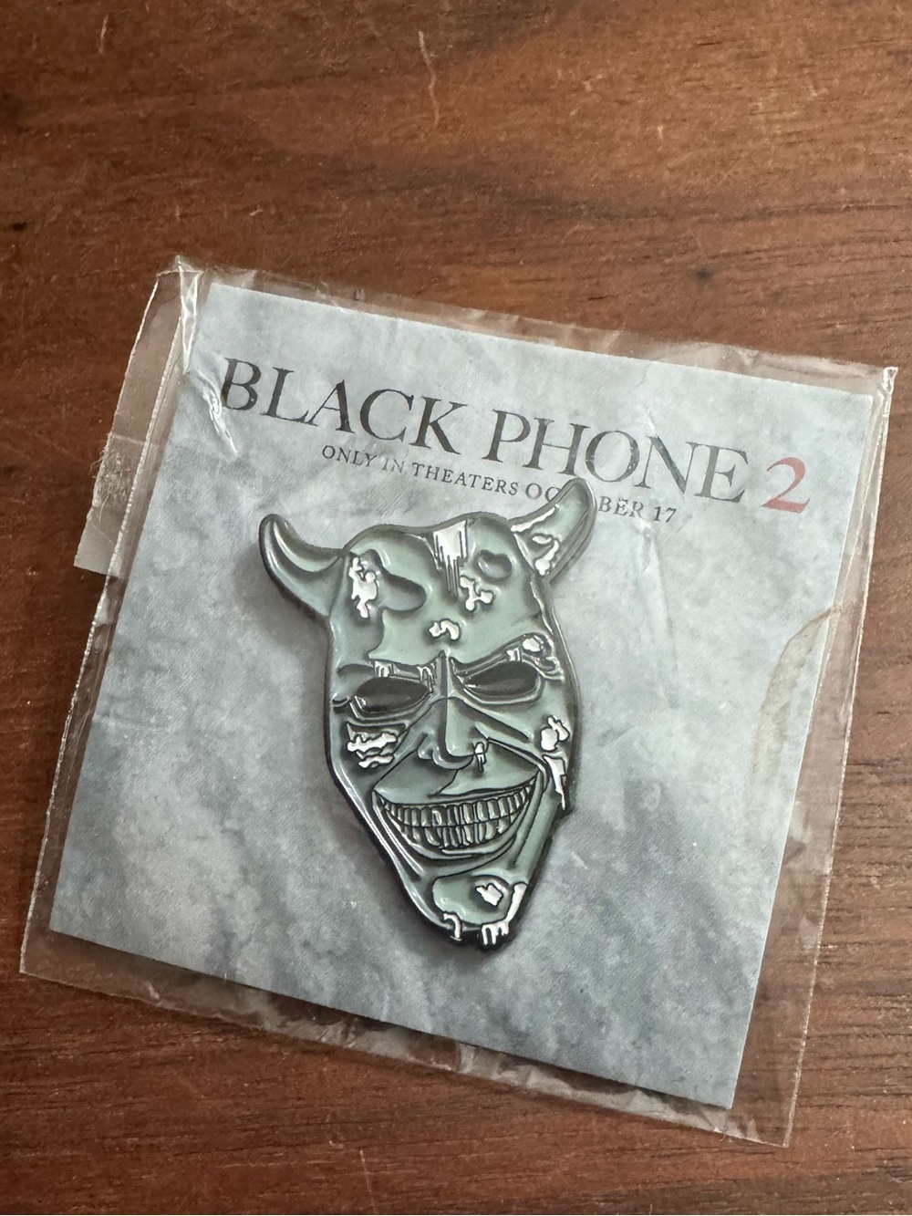 2025 AMC Theater Early Screening Promo Pin for Black Phone 2 Horror Movie